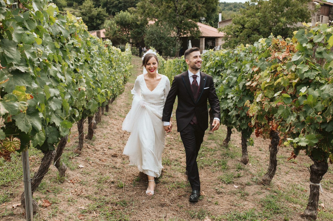 Cómo celebrar una boda en Galicia entre viñedos